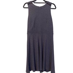 Loft Gray, Sleeveless Dress